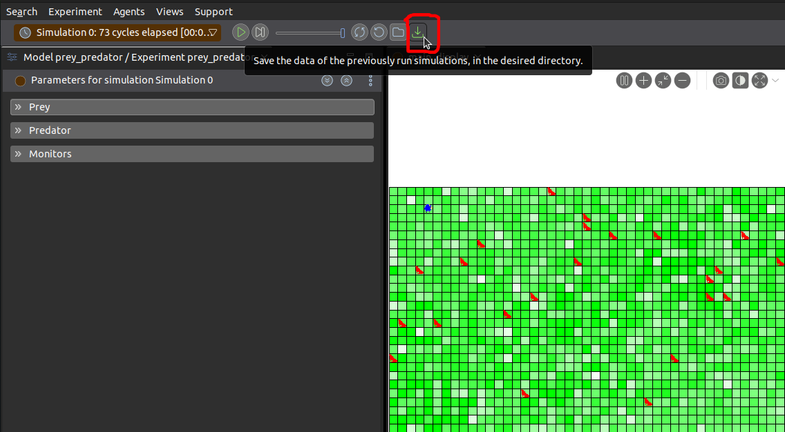 Save Artifacts Button
