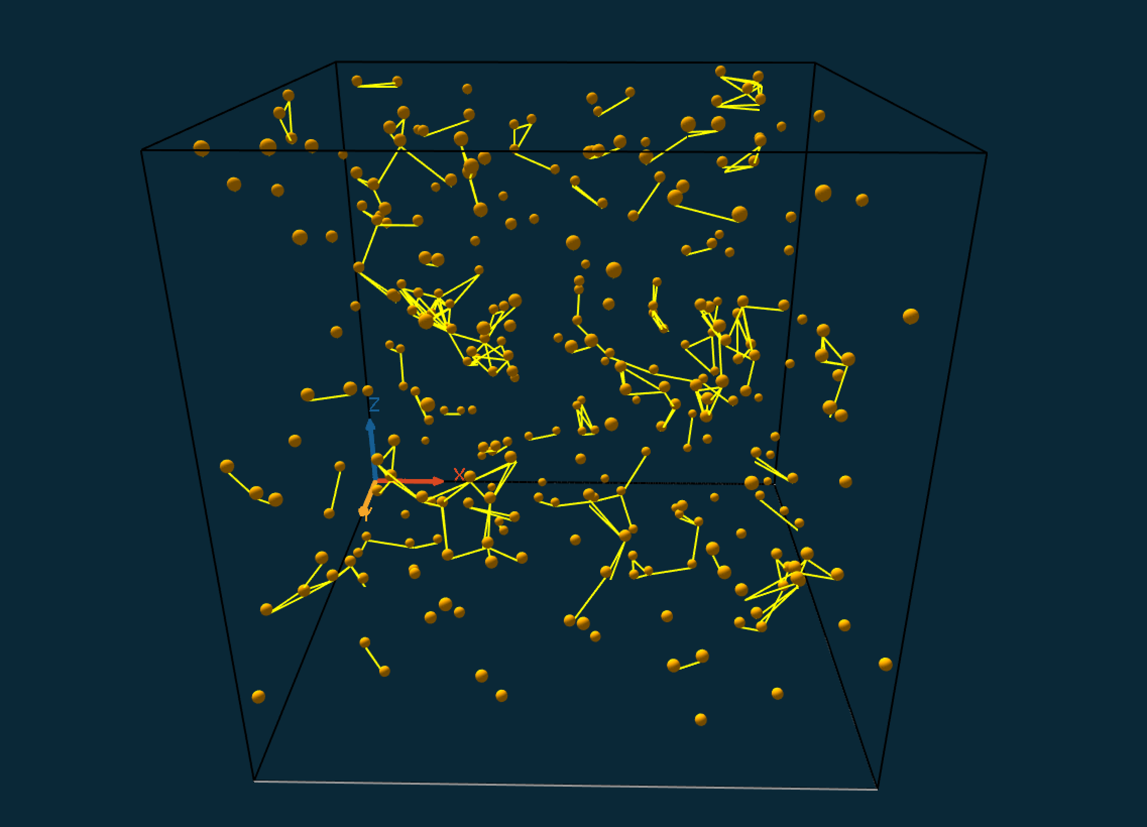 3D tutorial: creation of a 3D distance graph amon cells.